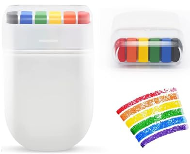 HAPZUR Regenbogen Schminkstift 2er Set | LGBTQ+ Gesichtsfarbe & Facepaint für CSD Pride & Festivals – Leuchtende Farben für dein perfektes Outfit