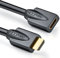 deleyCON 5m HDMI Estensione - Compatibile con HDMI 2.0a/b/1.4a - UHD 4K HDR 3D 1080p 2160p ARC - Alta Velocità con Ethernet - Nero