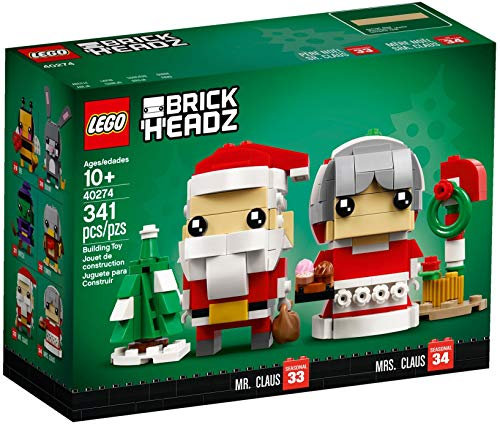 Lego® BrickHeadz 40274 Herr und Frau Weihnachtsmann
