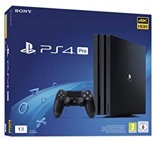 PlayStation 4 Pro - Konsole (1 TB, schwarz, Pro, Modell: CUH-7216B) (Generalüberholt)