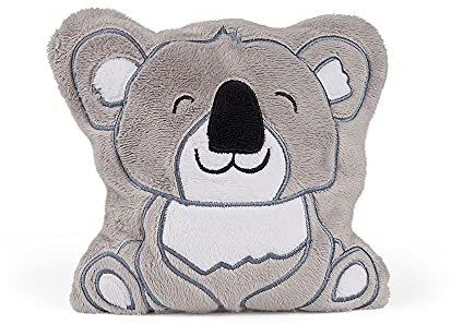 GRÜNSPECHT Wärmezoo Koala, Traubenkern-Wärmekissen mit waschbarem Bezug für Kinder, wärmendes Kuscheltier bei Bauchschmerzen & Erkältung (377-V1)