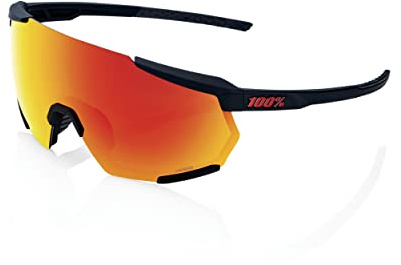 100% Racetrap Sport Performance Sunglasses - Sport and Cycling Eyewear with HD Lenses, Lightweight and Durable TR90 Frame