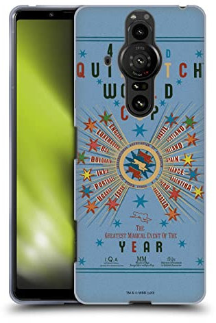 Head Case Designs Officially Licensed Harry Potter Quidditch World Cup Poster Goblet Of Fire III Soft Gel Case Compatible With Sony Xperia Pro-I