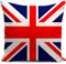 Kissenbezug London England Souvenir Kissen deko Geschenke für sofakissen Union Jack kissenbezüge dekokissen couchkissen kissenhülle Party Sofa Schlafzimmer Wohnzimmer Zimmer zierkissen 45 x 45 cm