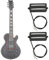 Pastillas de guitarra eléctrica, doble riel, 7 cuerdas, 5 núcleos, pastillas Humbucker, accesorios para instrumentos musicales