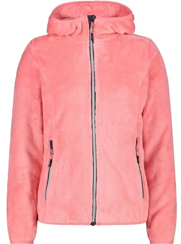 CMP Damen Damenjacke mit Fester Kapuze fleecejacke