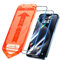 UniqueMe 2 Pack for iPhone 15 Pro Max Screen Protector, 【Dust-Free Kit】 6.7 inch HD Clear Tempered Glass [Auto-Positioning] Easy installation Anti-Fingerprint Anti-Blue Light 9D Full Coverage