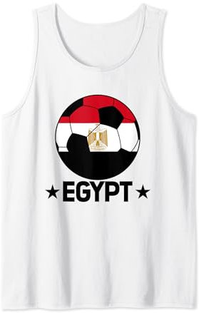 Egypt Soccer Team Egypt Flag Jersey Football Tank Top