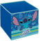ARDITEX Contenedor organizador plegable Stitch de Disney - 31x31x31cm - Para guardar juguetes, ropa y accesorios