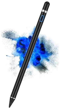 Stylus Pen for iPad, Kenkor Rechargeable Universal Active Pencil, Tablet Pen Fine Point Pens Compatible with iPhone, iPad Mini/Air/Pro, Samsung/Android Smart Phone & Tablet Writing Drawing Pencils