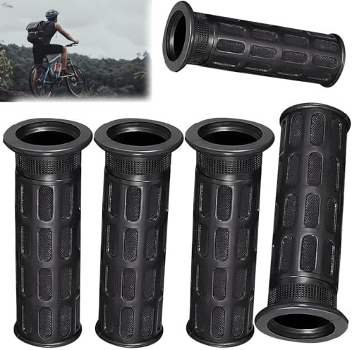 Schubkarrengriffe, 4 Stück, Chubkarrengriffe mit 32mm Innendurchmesser, Gummi Karrengriff, Rutschfester Griff, Griffe für von Geräten, Einrädern, Fahrrädern, Motorrädern