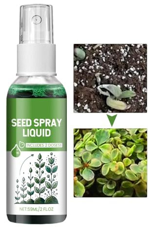 Chaies Spray de d' liquide, liquide de d' de jardin - Spray de semences liquides multifonction pour pelouse, 59 ml de solution de semences d' de jardin