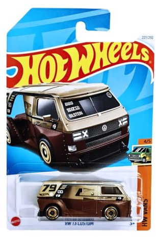 Hot Wheels - VW T3 Custom - HW Vans 4/5 - HRY57 - Short Card - Volkswagen - BBS - Bilstein - Sparco - Mattel 2024 – 1:64