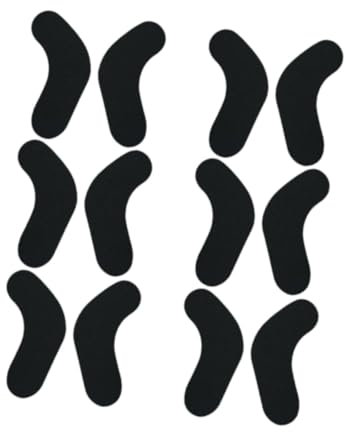 Perfeclan Skischuh-Anpasspolster, Skischuh-Einlagen, Liner, universell für Männer und Frauen, reduziert den Fersenhub von Snowboardstiefeln, C Shape