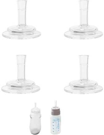 4uds Tetinas con Pajita para Sorber, Tetinas Universales de Silicona para Biberones Tetinas de Silicona con Boquilla para Biberones Estrechos y Biberones con Boquilla para Sorber