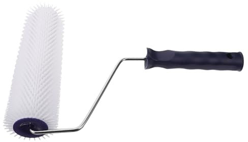 HOMSFOU Bodenwalze Mit Stacheln Latex-bodenwalze Für Selbstnivellierenden Estrich Mit Stacheln Zum Entfernen Von Luftblasen Und Einebnen Von Oberflächen