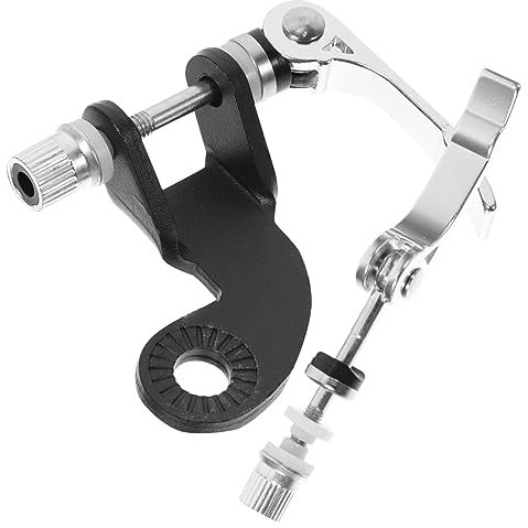 BESPORTBLE Fahrradanhänger Kupplung Adapter Aus Stahl Mit 2 Schnellverschluss Stangen Universelle Anhängerkupplung Für Fahrräder Kompatibel Mit Gängigen Fahrradanhängern