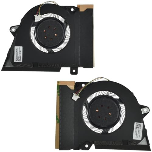 LPUK Replacement CPU & GPU Cooling Fan compatible with ASUS ROG Zephyrus G14 GA401IH, GA401IHR