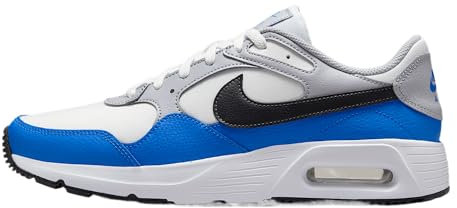 Nike Air Max Men's Sports Sneaker, Summit White Anthracite Light Photo Blue, 13 UK