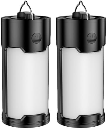 Candil Led A Pilas, Luz Emergencia, Recargables Linterna Camping LED Portátil, Luz De Tienda Impermeable IPX45 Con 2 Modos De Luz Y 36 LED, Iluminación De 360 ​​grados Para Supervivencia, Interior