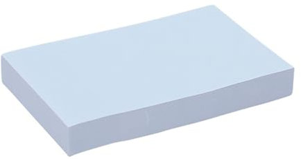3x2in helle Sticky -Noten, 100 Blätter starke Selbstklebernotenpolster, Klebstoff -Memo -Pfosten, Sticky Notes Masse für Home Office School Arbeit, Anzug für vertikale (Morandi Typ Blue)