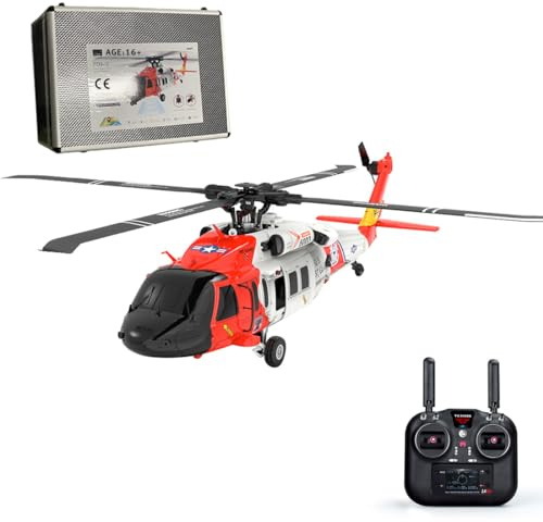 TinyWizTo YXZNRC F09-S 1/47 RC Helicopter, 2.4G 6CH Brushless Direct Drive 6-Axis RC Airplane With GPS & Optical Flow, For Adults (RTF/Optional Camera)