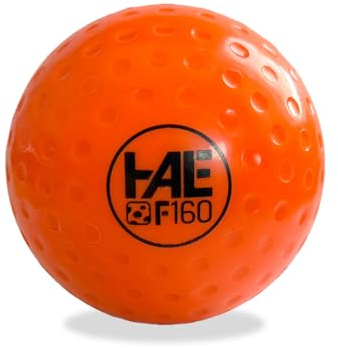 HALE | Technik- und Trainingsball F160, Floorball Unihockey Training, Ballkontrolle, Stick Handling, orange, 160 Gramm