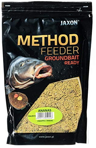 Jaxon Grundfutter Angelfutter Lockfutter Method Feeder Ready GROUNDBAIT 750g (Ananas/FM-ZR16)