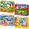QUOKKA Jigsaw Puzzles For 3 4 Year Olds - 4x30 Toddler Jigsaws for 2 3 Year Old - Educational Toys For Learning Africa Farm Ocean Forest Animals For 4 5 6 yo - Gift Puzzle Games for Boys & Girls 6-8