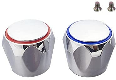 Sink Tap Hole Cover Kitchen Faucet Hole Cover Replacement Standard Hot Cold Tap for Replacing Worn-Out Taps for Bathroom Kitchen Taps.