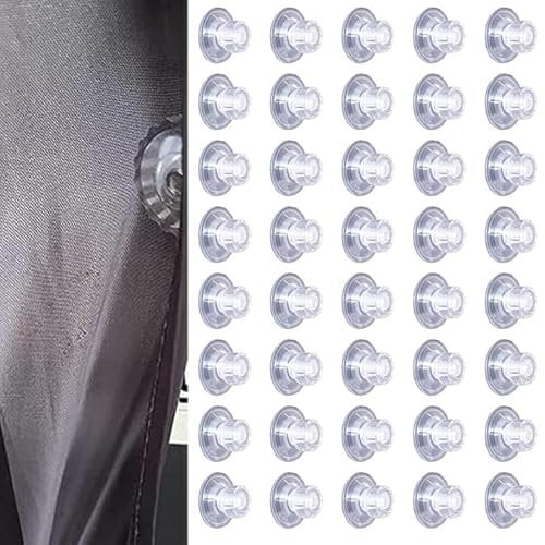 LDHHYH 40 PCS Limpets for Caravan Awning, 45mm Awning Suction Cups, High-Grip Caravan Awning Suction Cups, Limpets for Awning, Boat, Caravan Van,Camper, Motorhome Side Canopy Fixing