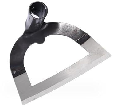 Taicols Cortile Agricoltura Zappa da Giardino per Erbacce,Zappa per Orto,Zappa Cava, Sarchiatore per Erbacce,Attrezzi da Giardino per Piantare Ortaggi,Mano Agricolo Giardinaggio Sostituzione (21cm)