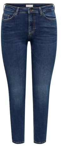 JDY Damen Jdyfina Mw Skinny Ankle JNS Dark Bl Noos Jdyfina Mw Skinny Ankle JNS Dark Bl Noos