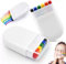 UEAVOID 3 Stück Pride Makeup, LGBTQ Accessoires für Versammlungen im Freien, Partys, Paraden und andere Aktivitäten, Regenbogen Gesichtsfarbe (Regenbogen)