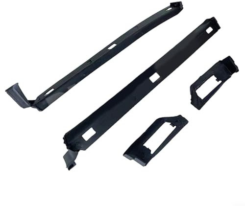 EXTRWORY 4 stücke Kotflügel Vorne Dichtung Vierteiliger Satz Für Mercedes Für E Klasse W210 1996-2002 2106987130 Vordere Kotflügeldichtungen