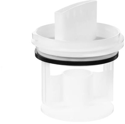 SHINEOFI Washing Machine Drain Pump Plug Plastic Filter for Washer Filter Plug Replacement Washer Drain Hose Seal