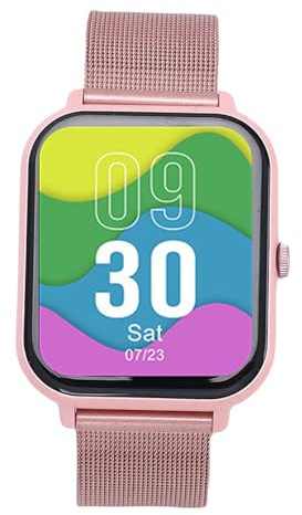 Plyisty Music Calls Smartwatch mit Mehreren Sportmodi, Wasserdichtem TFT -Bildschirm, Schlaferkennung, Nachrichtenwarnungen für 5.0 und Höher, 9.0 und Höher