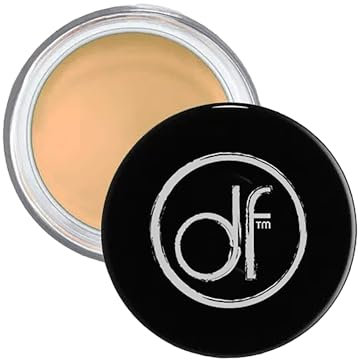 Dermaflage Crème anti-cernes imperméable, maquillage imperméable à couverture complète, promesse de correspondance des couleurs, 6g
