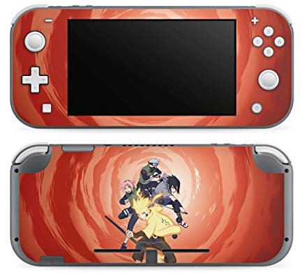 DeinDesign Skin kompatibel mit Nintendo Switch Lite Folie Sticker Naruto Shippuden Sasuke Sakura
