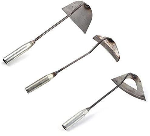 Asotagi Hollow Hoe Handheld Garden Weeding Tools Farm Weeding Accessories Easy Weeding and Soil Loosening Garden Hoes with Long Handle for Planting