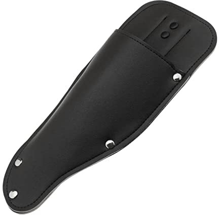 Gartenschere Scheide Gartenschere Schutzhülle PU Leder Holster Schutzhülle Scheide für Gartengeräte Zange Schere Schwarz