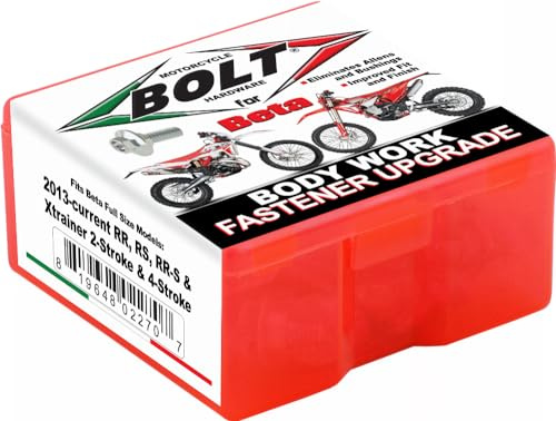 Bolt Mc Hardware BET-1300124 Vollplastik-Befestigungsset Beta Rr/Rr-S/Rs/Xtrainer