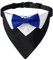 Hunde-Smoking-Fliege, formelles Hund Smoking Bandana Halsband, verstellbares Hunde Smokinghalstuch mit Fliege f?r Hunde und Katzen