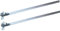 2 x SOTOOLS Gartentorband M16 verstellbar 1040-1070 mm Stahl verzinkt Torband Scharnier Ladenband