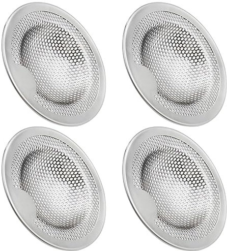 4 Stück Mix-Slider Spritzschutz Sieb für Thermomix Edelstahl Ersatzfilter Zubehör für Thermomix TM6 TM5 TM31