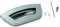 BSSTORE Kit Maniglia Cromata Oblò Lavatrice Compatibile Con Vari Modelli Equivalente A C00287769