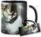 Monster Hunter World A Tasse Innen & Henkel Schwarz Keramikbecher Mug