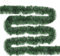 Meisterhome® Premium Qualität Künstliche Weihnachtsgirlande Tannengirlande Grün 5/10m Lange, Tannengirlande Tannenzweiggirlande Weihnachtsdeko Weihnachten - Außen & Innen (5m)