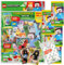 Bundle mit Lego Minecraft Serie 1 Trading Cards - 1 Starter + 5 Booster + Exklusive Collect-it Hüllen