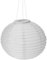 Solar Lampion weiß - Regenfeste Solarlampe - Hochzeit Fest & Gartenbeleuchtung - Laterne LED (Ø ca. 28 cm)